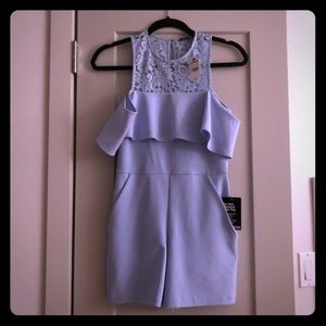 Express Romper cold shoulder